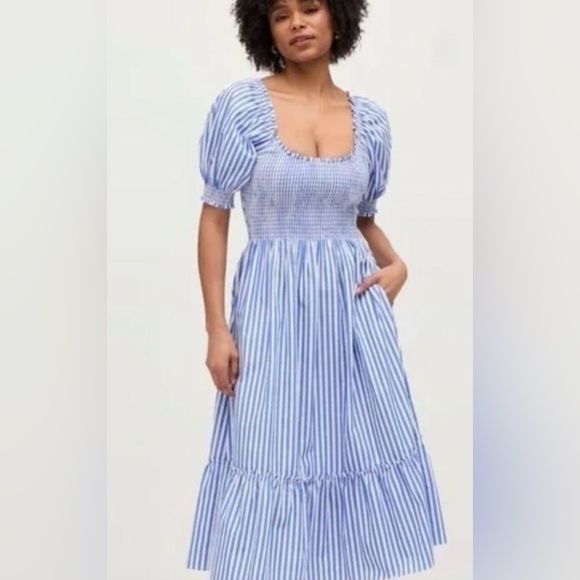 Hill House Dresses & Skirts - Hill House The Louisa Nap Dress Striped Size XS EUC